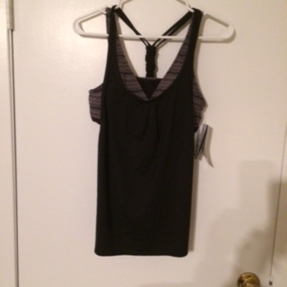 Athleta Other - NWT Athleta Jacquard Back Tie Tankini Top S